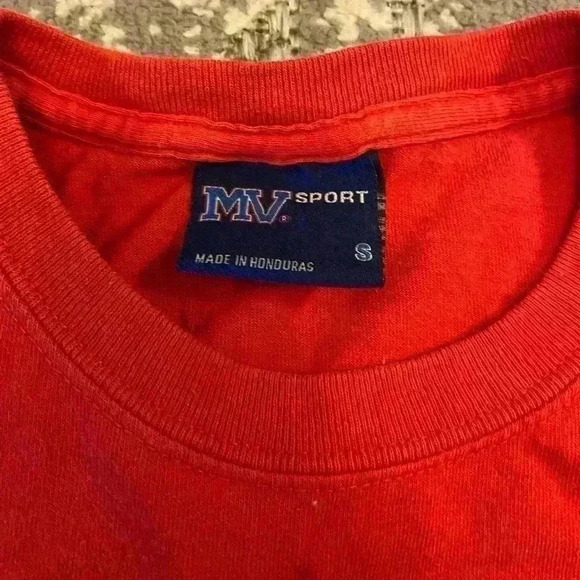 Kansas Jayhawks Big Jayhawk T-Shirt color Red size Small - Picture 3 of 4